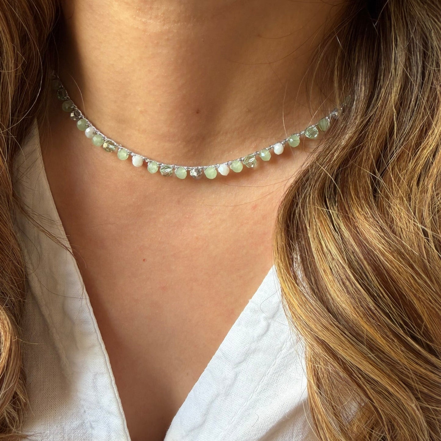 Soft Mint Necklace