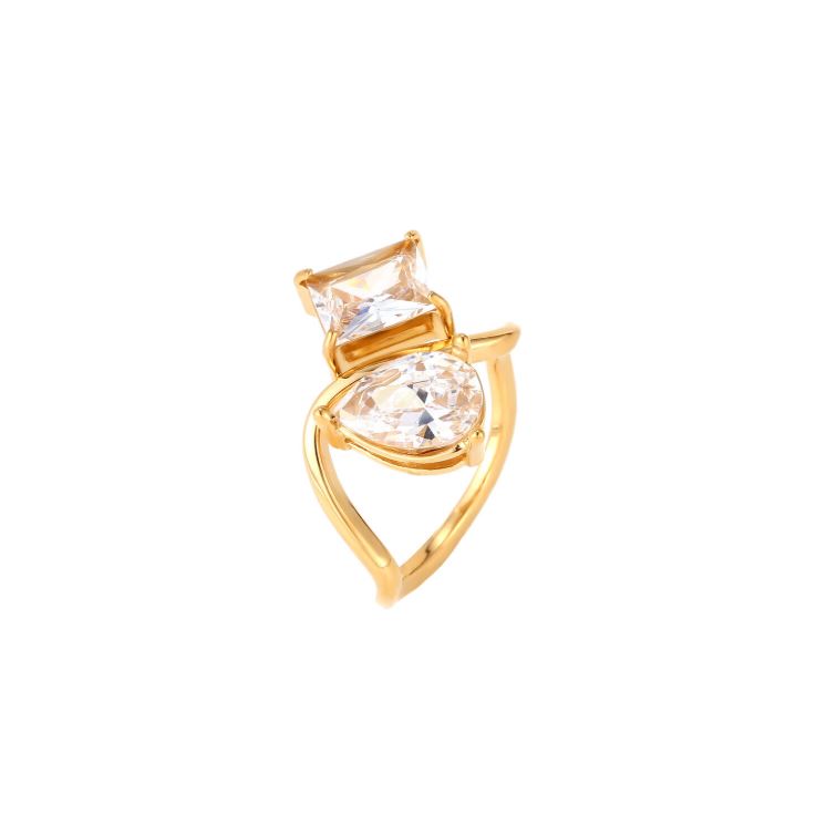 Golden Steel Company Ring