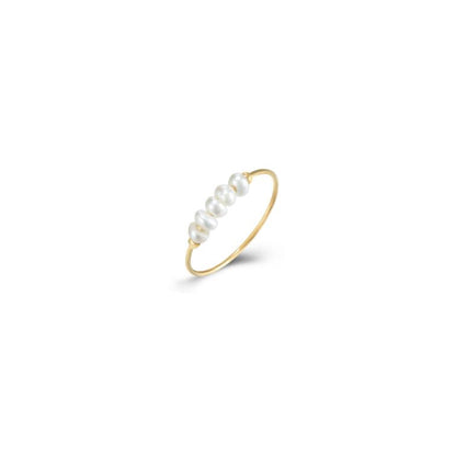 Anillo Aurea Perlada