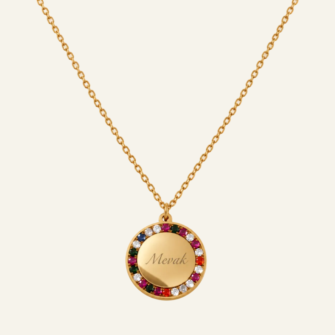 Collar Arcoíris - personalizado