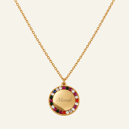 Collar Arcoíris - personalizado