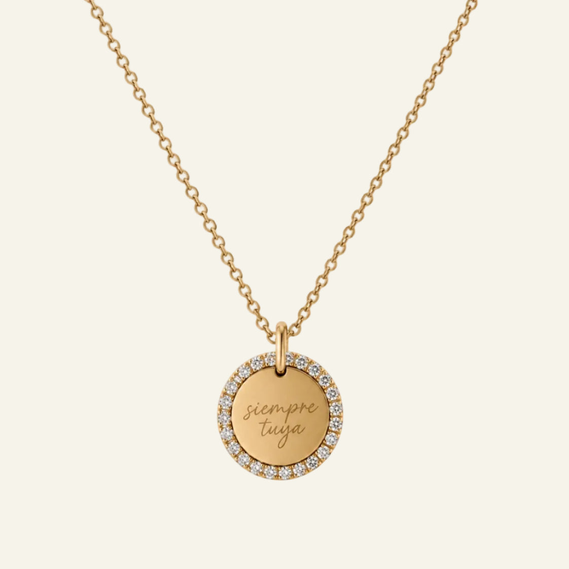 Collar Círculo - personalizado