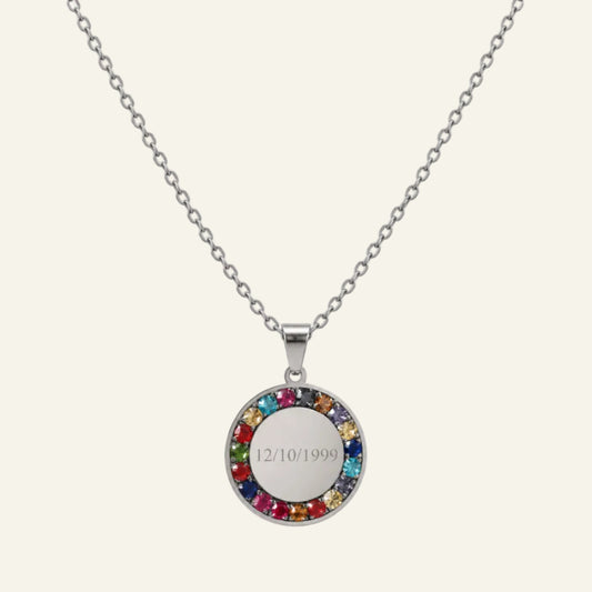 Collar Arcoíris - personalizado