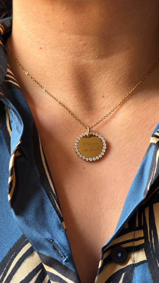Collar Círculo - personalizado