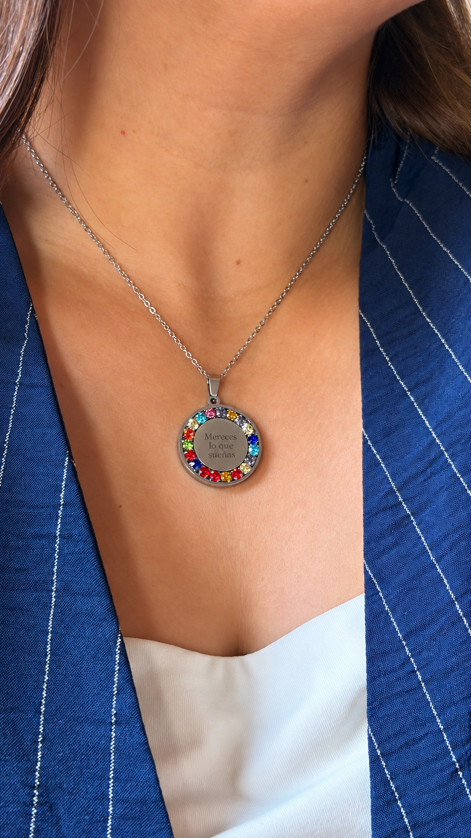 Collar Arcoíris - personalizado