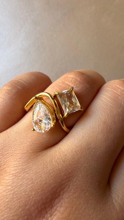 Golden Steel Company Ring