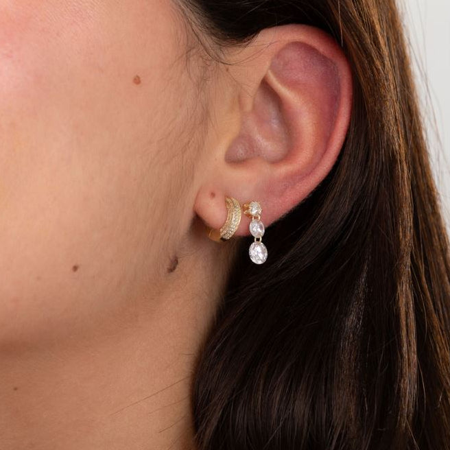 Lumi Gold Plated Earrings