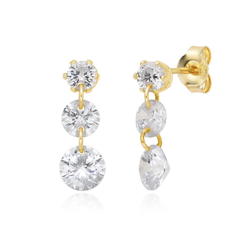 Lumi Gold Plated Earrings