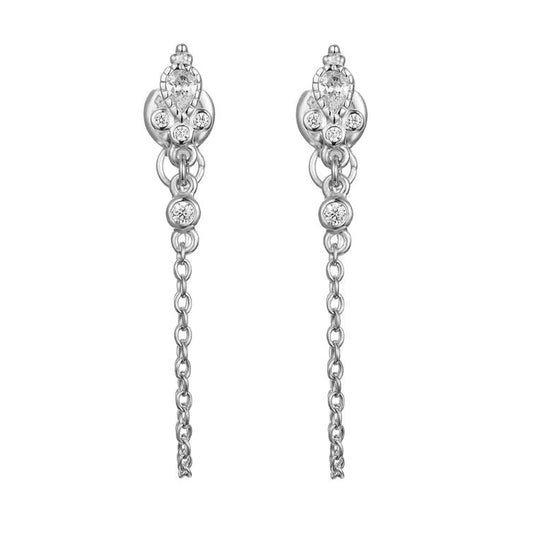 Drop Earrings Silver