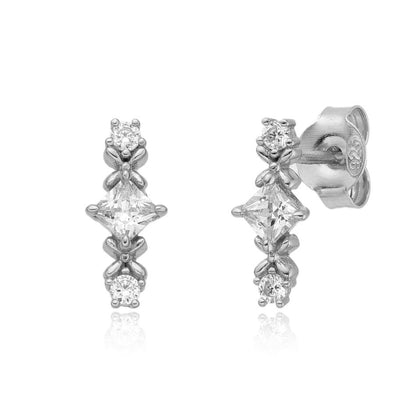 Pendientes Brillo Plata